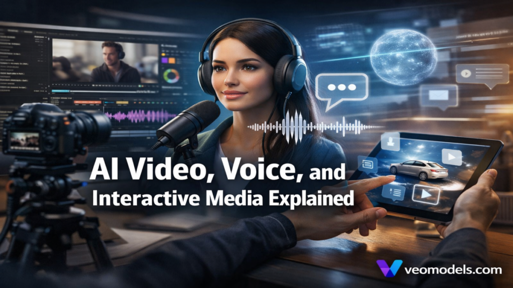 AI Video, Voice, and Interactive Media Explained