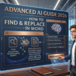 Find and Replace in Word